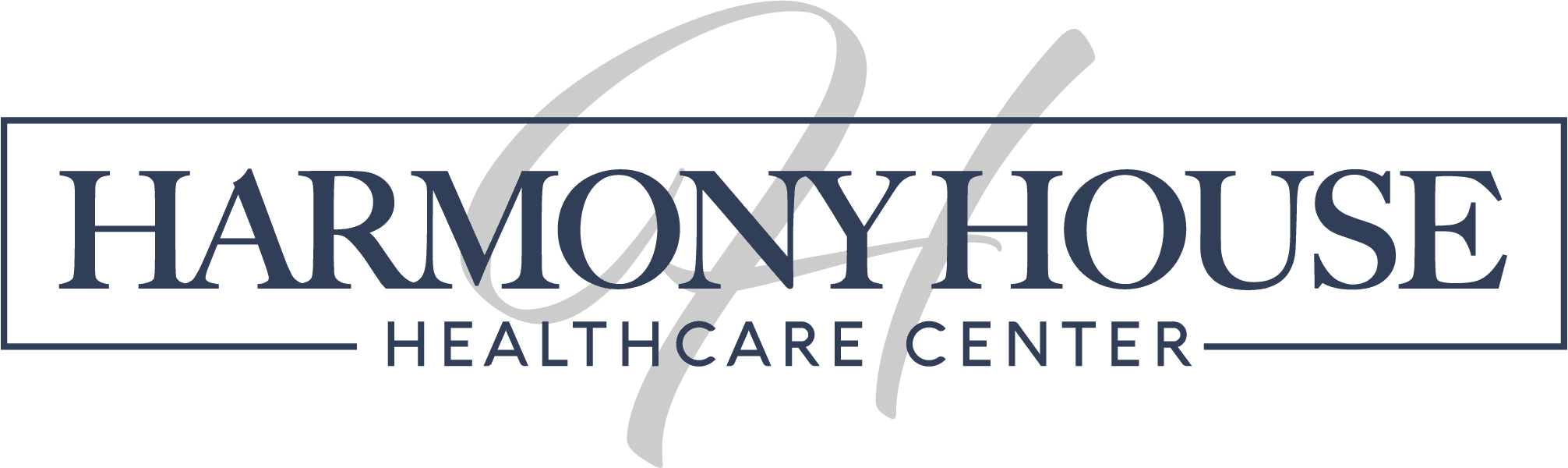 Logo for Harmony House Healthcare Center